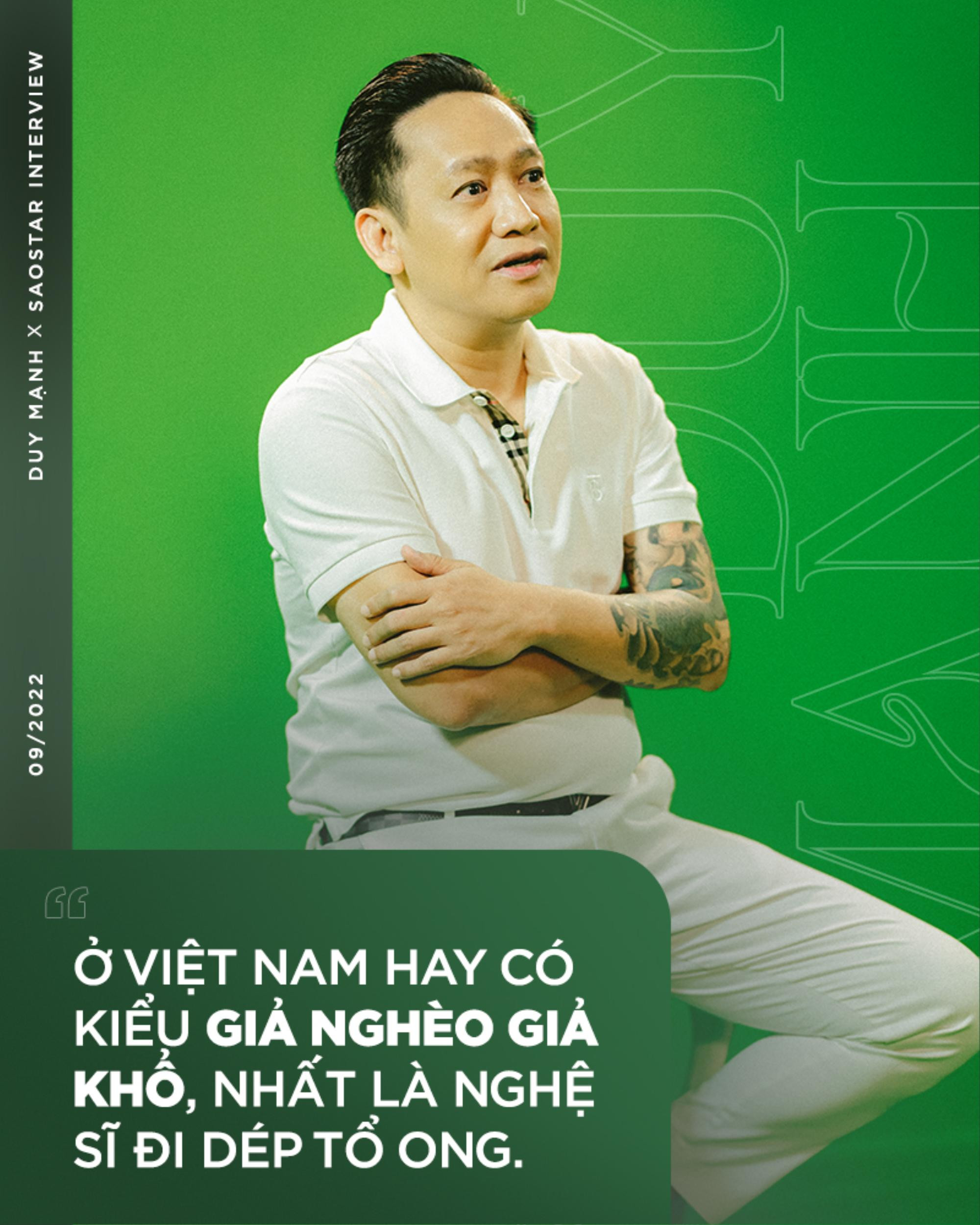 Ca sĩ Duy Mạnh: 'Việt Nam hay kiểu giả nghèo giả khổ, nhất là nghệ sĩ đi dép tổ ong, ăn mì tôm, cá khô' Ảnh 6