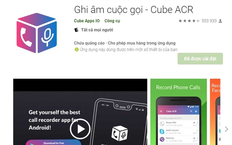 Tải Cube ACR