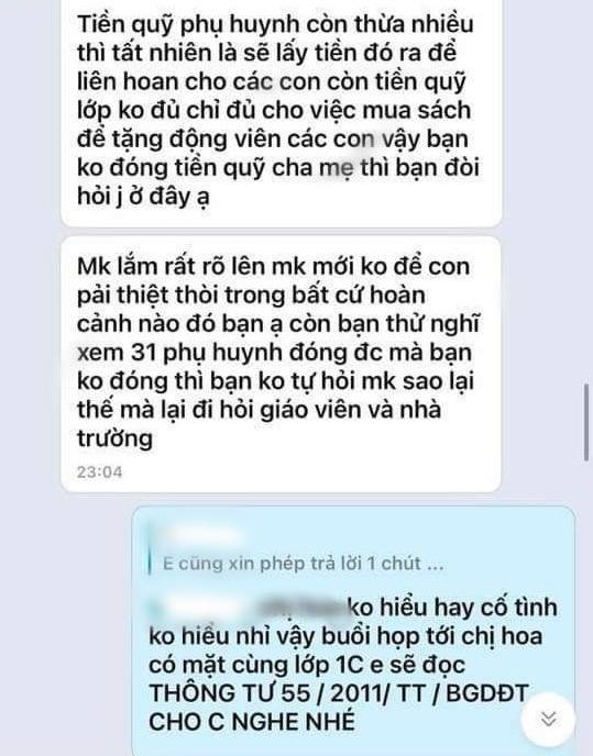 Đoạn tin nhắn khiến cả cõi mạng dậy sóng: Mẹ không đóng quỹ phụ huynh, con phải ngồi nhìn các bạn ăn liên hoan - Ảnh 4.