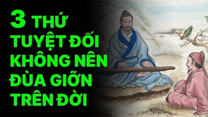 3 thứ tuyệt ᵭṓi ⱪhȏng nên ᵭùa giỡn