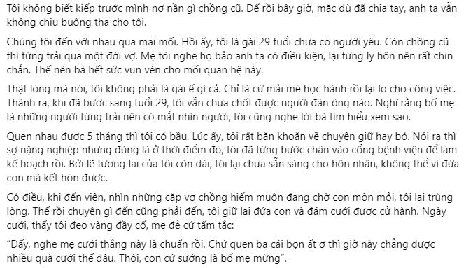 Đã ly hôn nhưng cứ có giỗ là chồng cũ bắt về nấu chục mâm cơm-1