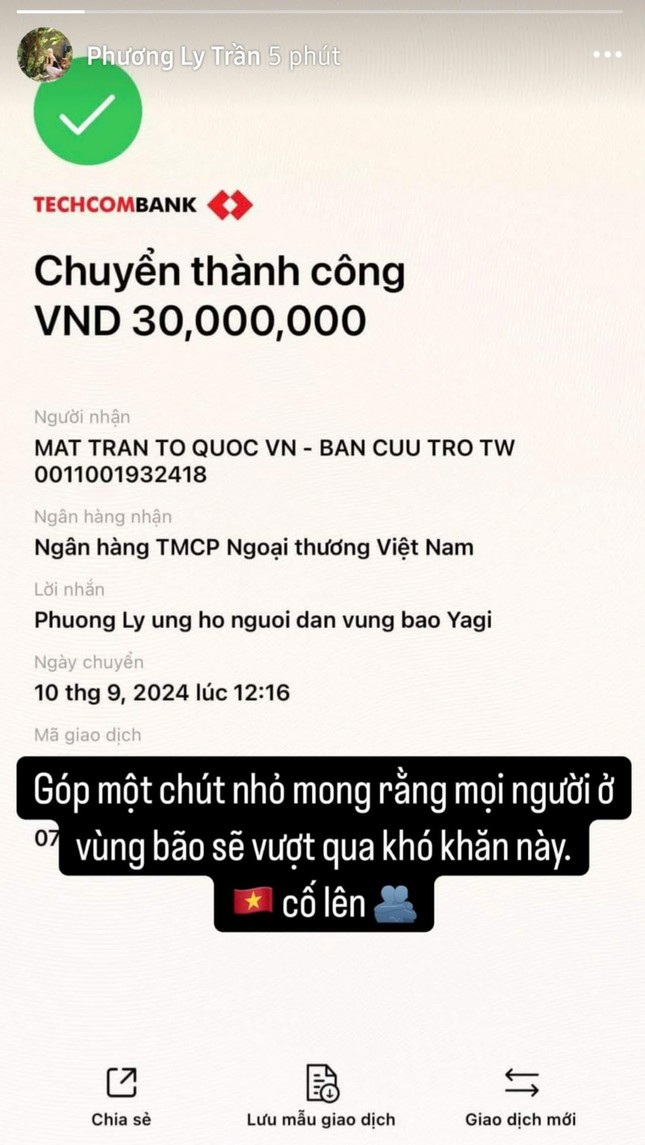 Các nghệ sĩ tích cực ủng hộ khắc phục hậu quả bão lũ cùng người dân miền Bắc ảnh 18