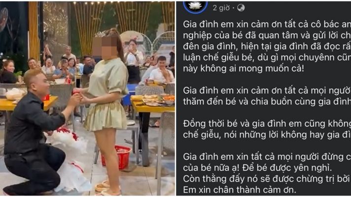 Người nhà của cô gái bị bạn trai sát hại sau 1 ngày cầu hôn đăng đàn 'cầu xin' CĐM